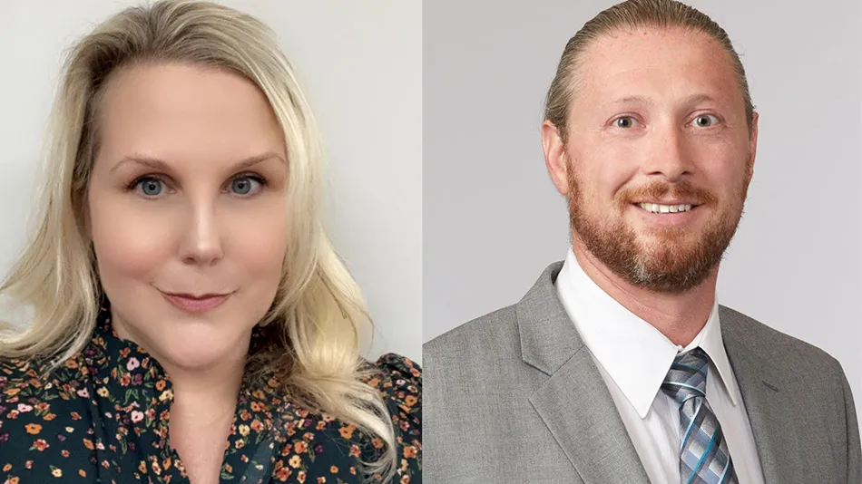 Image shows Raley’s Robin Gutridge and Circle K’s Mike Keller