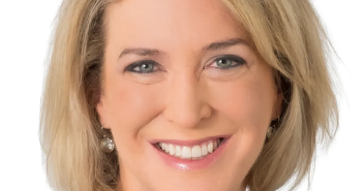 Image shows a closeup of Hershey Tricia Brannigan, Vice President and Chief Procurement Officer 