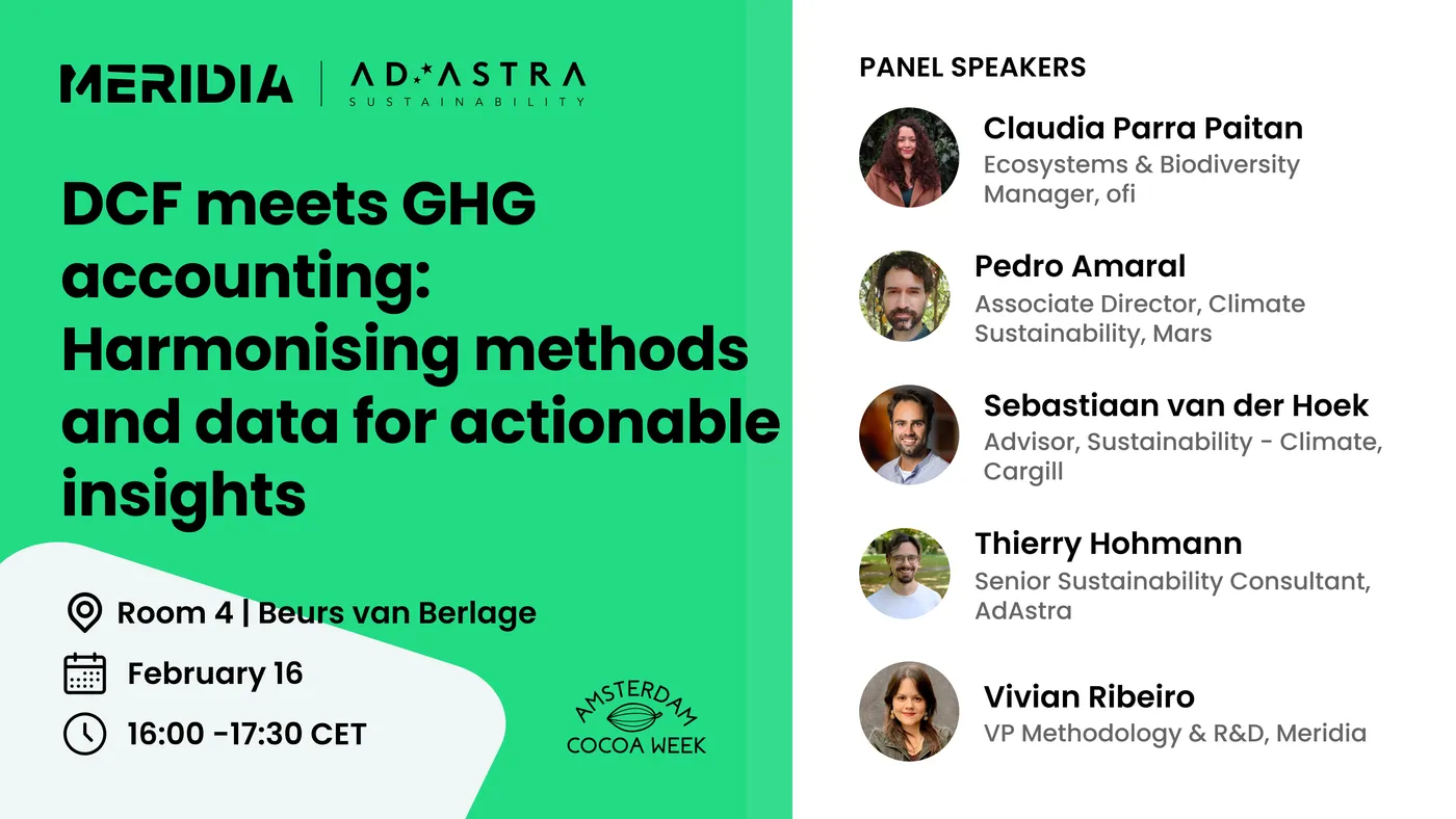 DCF meets GHG accounting: Harmonising methods and data for actionable insights